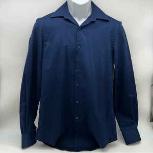 Van Heusen Deep Blue Dress Shirt